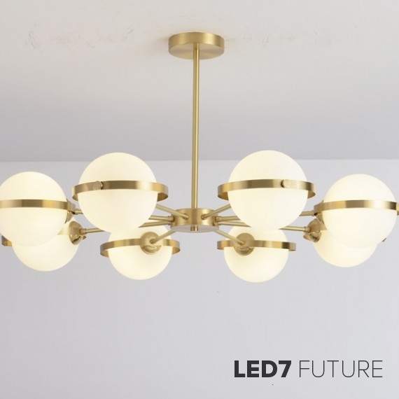 Loft Industry Modern - Ball B2 Chandelier